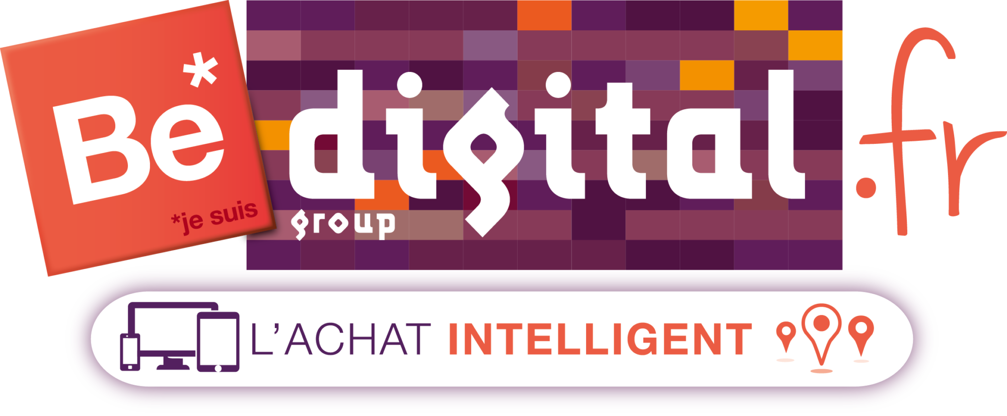 BE DIGITAL FR LOGO VECTORIEL ORANGE OMBRE300DPI COPIE | VB Cuisine Be Digital fr Colmar